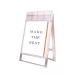 ポスター用スタンド看板パンフレットケース付 屋外用