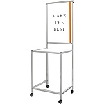 スマートサインテーブル ホワイト B2 (SMSGTB450X800-B2-W)