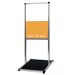 バリウスメッセージスタンド アルミ複合板