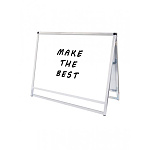 バリウススタンド看板 ホワイトボード B1横ロウ 両面 (VASKWB-B1YLR)