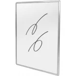 枠付 メッセージボード ホワイトボード 450×600 (WBW450X600)