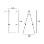 アルミフリーイーゼル