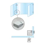 3面をしっかりジョイント金具で固定。外れる心配もありません。