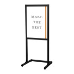 フラットオープンメッセージスタンド