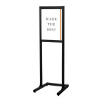 フラットオープンメッセージスタンド