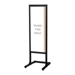 フラットオープンメッセージスタンド