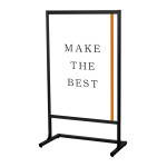 フラットオープンメッセージスタンド