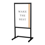 フラットオープンメッセージスタンド