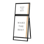 フラットオープンスタンド看板コンビ