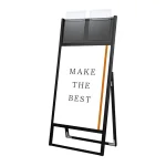 カタログケース付 フラットオープンスタンド看板