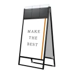 カタログケース付 フラットオープンスタンド看板