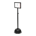 スライド式屋外ポールサインスタンド