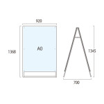 PSSK ポスター用スタンド看板