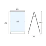 PSSK ポスター用スタンド看板