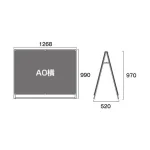 PSSK ポスター用スタンド看板