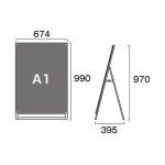 PSSK ポスター用スタンド看板