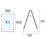 PSSK ポスター用スタンド看板