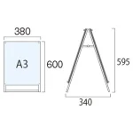 PSSK ポスター用スタンド看板