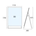 PSSK ポスター用スタンド看板