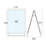 PSSK ポスター用スタンド看板