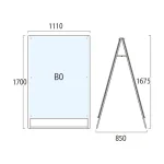 PSSK ポスター用スタンド看板