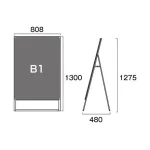 PSSK ポスター用スタンド看板