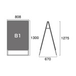 PSSK ポスター用スタンド看板