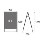 PSSK ポスター用スタンド看板