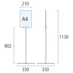 ■寸法図（透明ケース付き）