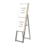 イージーリンクスタンド看板 A4タテ(2面) シルバー (ELSK-A4T2K)