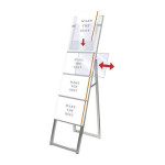 ■配布用紙は上から、掲示用紙はヨコから差し込みます。