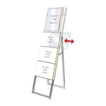 ■配布用紙は上から、掲示用紙はヨコから差し込みます。