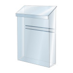 イージーリンクスタンド看板用A4三つ折りパンフレットケース単品