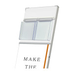 イージーリンクスタンド看板用A4三つ折りパンフレットケース単品