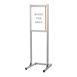 フラットオープンメッセージスタンド