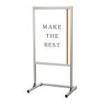 フラットオープンメッセージスタンド