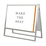 フラットオープンスタンド看板