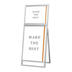 フラットオープンスタンド看板コンビ