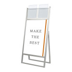 カタログケース付 フラットオープンスタンド看板