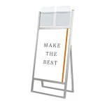 カタログケース付 フラットオープンスタンド看板