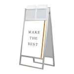 カタログケース付 フラットオープンスタンド看板