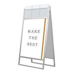 カタログケース付 フラットオープンスタンド看板