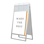 カタログケース付 フラットオープンスタンド看板