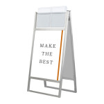 カタログケース付 フラットオープンスタンド看板