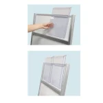 カタログケース付 フラットオープンスタンド看板