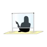 ■アクリルガード(通常タイプ) 使用イメージ