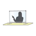 ■アクリルガード(ロウタイプ) 使用イメージ