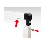 屋外ポールサインスタンド