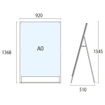 PSSK ポスター用スタンド看板