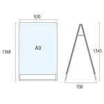 PSSK ポスター用スタンド看板
